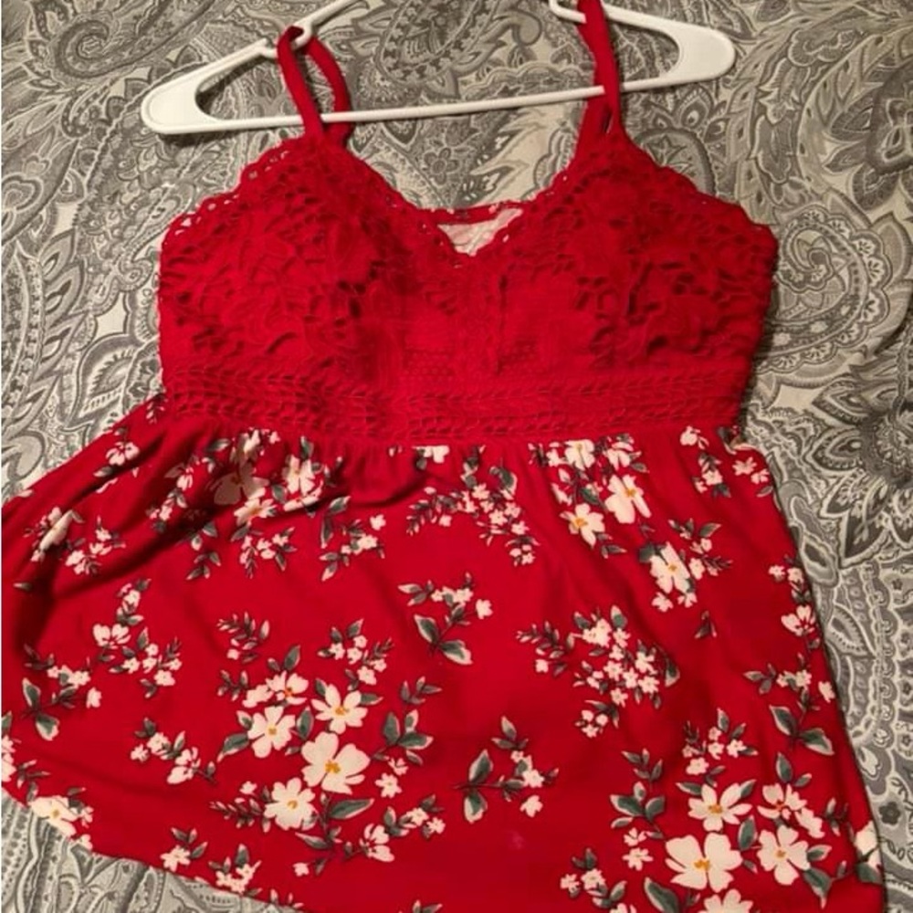 V neck dressy tank